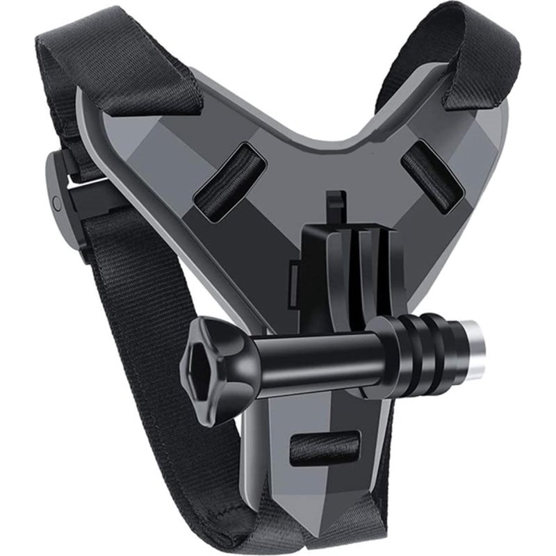 GoPro helm mount - Zwart